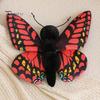 Collectible Butterfly Toy Realistic 3D Plush Toy, Stuffed Throw Pillow, Soft Interactive for Kids Insect Animal Decor, Gift Girls, Home Ornament