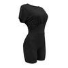 Womens Tracksuits  Color Sports Waist Set Short Sleeve Tops Shorts Set