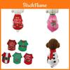 Adorable Dog Cat Puppy Christmas Pullover With Santa Elf Design For Xs/s/m/l/xl Pets
