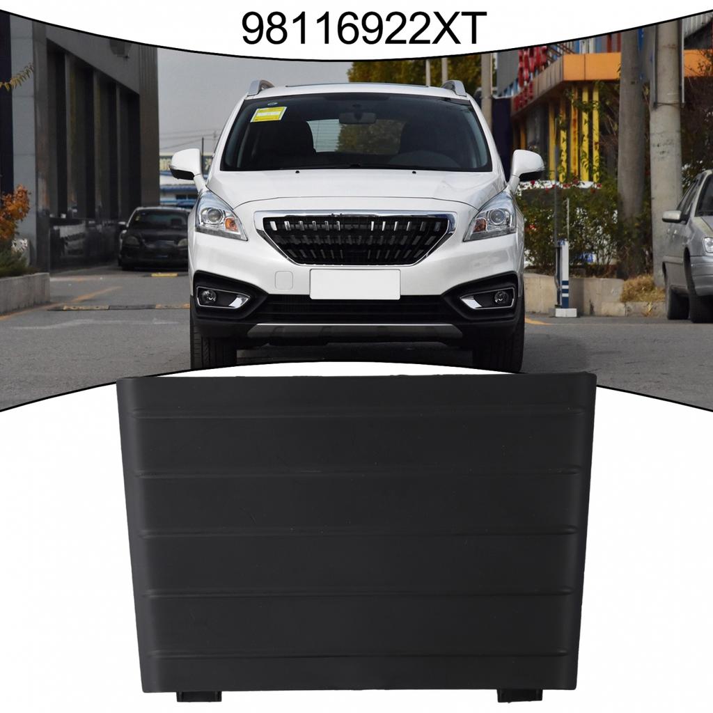 Black Center Grille Cover Easy To Use Front Bumper