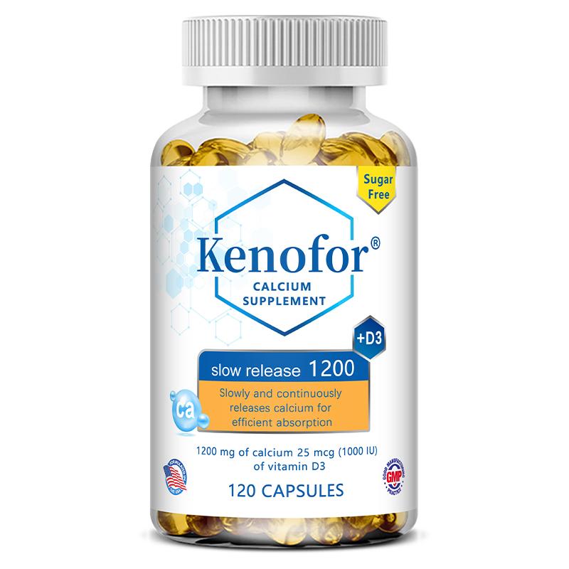 Calcium Dietary Supplement, With Vitamin D, Magnesium, 120 Softgels Per Bottle 120 Capsules