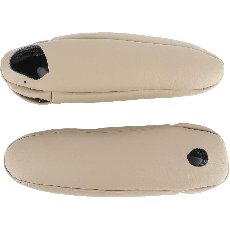 

2pcs Seat Armrest Cover Leather Arm Rest Cover for RX 300 2003 RX 330 2004 2005 2006 RX 350 2007 2008 2009 (Beige)