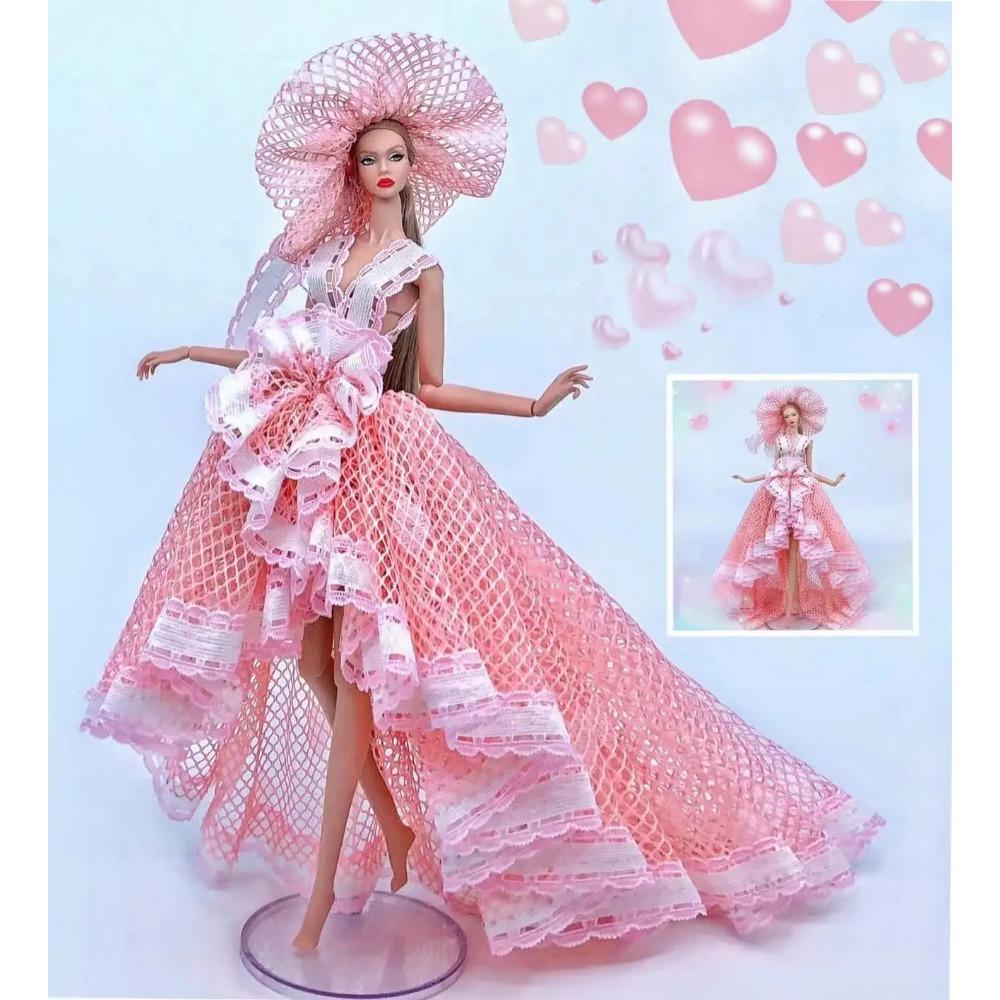 

для барбі біла сукня bjd лялька одяг аксесуари BJD Принцеса Делюкс шлейф весільна наречена шлюбна сукня фантазійні іграшки