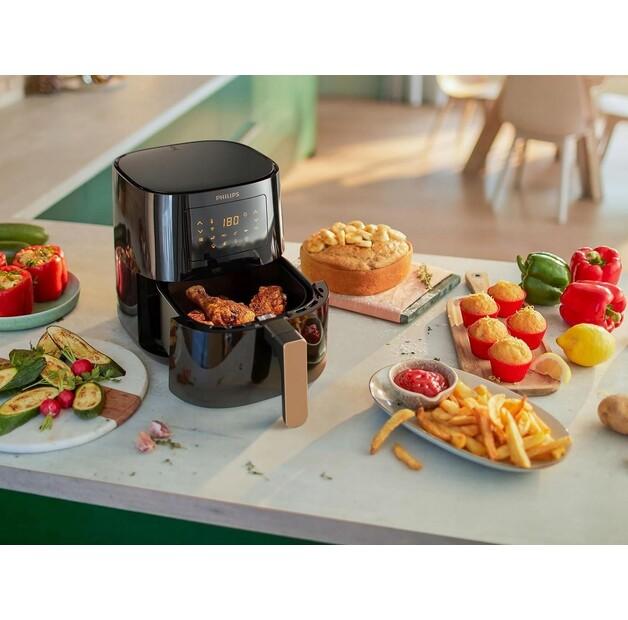 Heißluftfritteuse PHILIPS Ovi mini HD9255/80