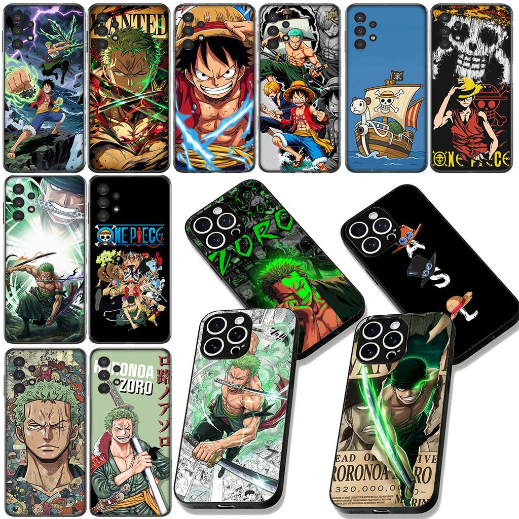 Luffy One Piece Roronoa Zoro Phone Cover for Xiaomi Poco C85 C65 C75 X7 X6 M6 M8 F7 F8 Ultra F6 Pro 4G 5G Protective Case