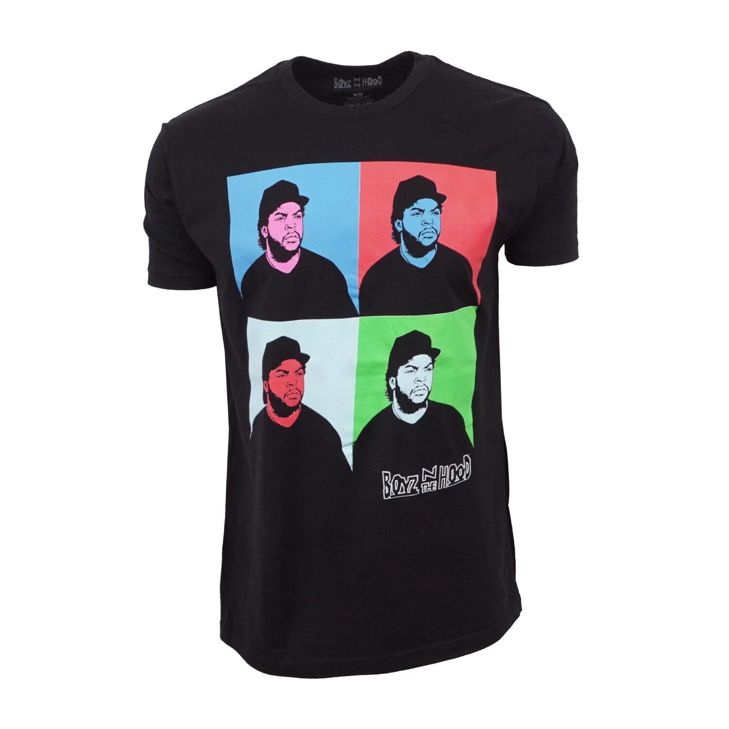Unisex Adult Casual Graphic BOYZ N THE HOOD EAZY E PORTRAIT T SHIRT... S