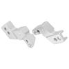 2pcs Front Bumper Mounts Aluminum Alloy Lightweight Front Fixing Seats with Screws Wrench for   SCX24 1Celsius24 RC Car