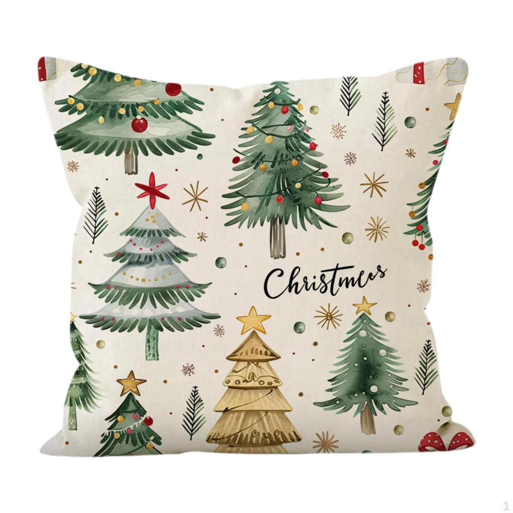 Christmas Decorative Pillow Cover for Home Use, Cushion Case Winter
