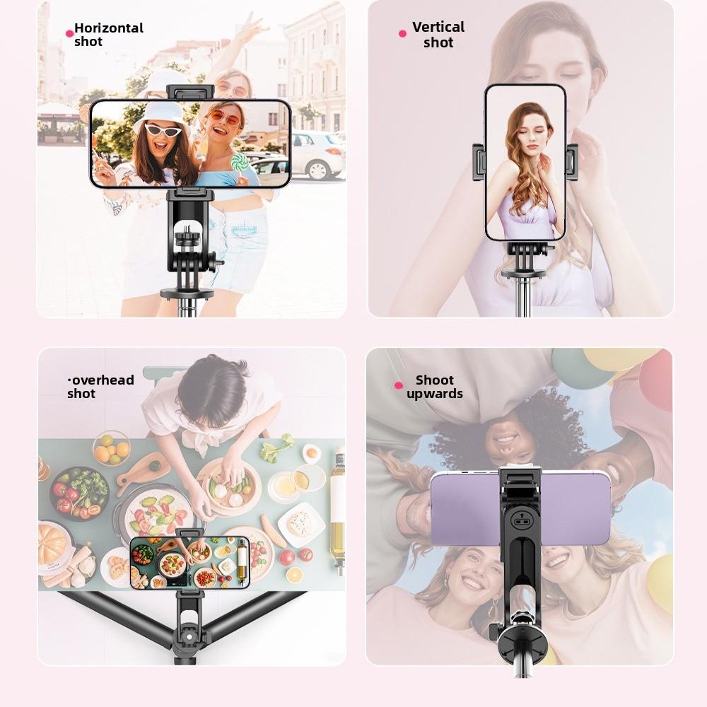 Automatischer Bluetooth Selfie-Stick Stativ Selfie-Stick Halterung Vlog Fotografie
