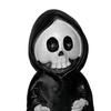 Halloween Ornament Skull Grim Reaper Walking Dog Figurine Decorative Skeleton Statue Courtyard Balcony Garden Sculpture