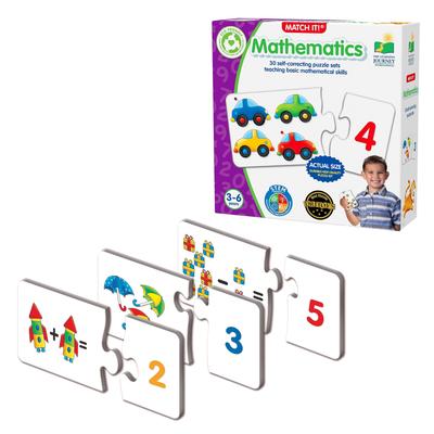 The Learning Journey Match It Math Puzzle for Toddlers, Alphabet, English, 288528, Authentic