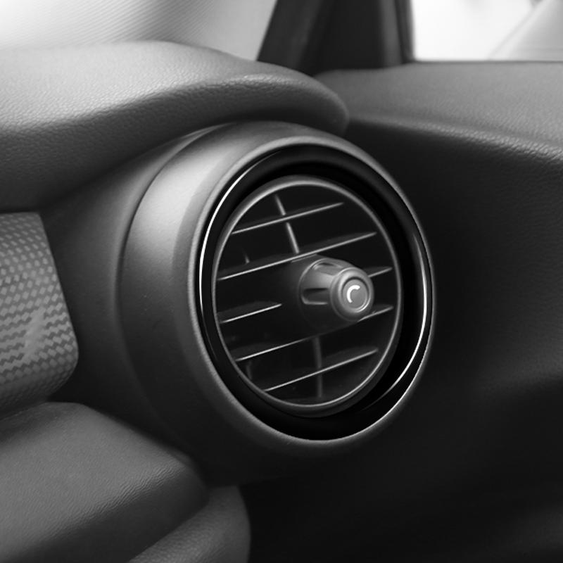 Kryt kroužku výdechu vzduchu do auta Pouzdro pro Mini Cooper One S JCW F55 F56 F57 Karbonové vlákno Kryt Pouzdro Dekorace Nálepka Příslušenství