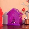 Festival Sturdy Silicone Christmas House Moulds Easy to Use Portable Craft Supplies for Home or Office Decoration