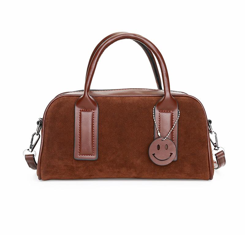 

Сумка Ручна матова жіноча сумка Модна ручна сумка через плече темно-коричневого кольору