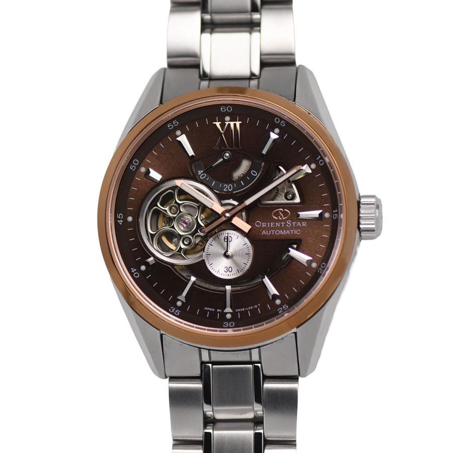 Orient Star WZ0261DK Modern Skeleton Edizione Limitata 65° Anniversario Orologio Automatico da Uomo con Quadrante Marrone Cassa Lucidato