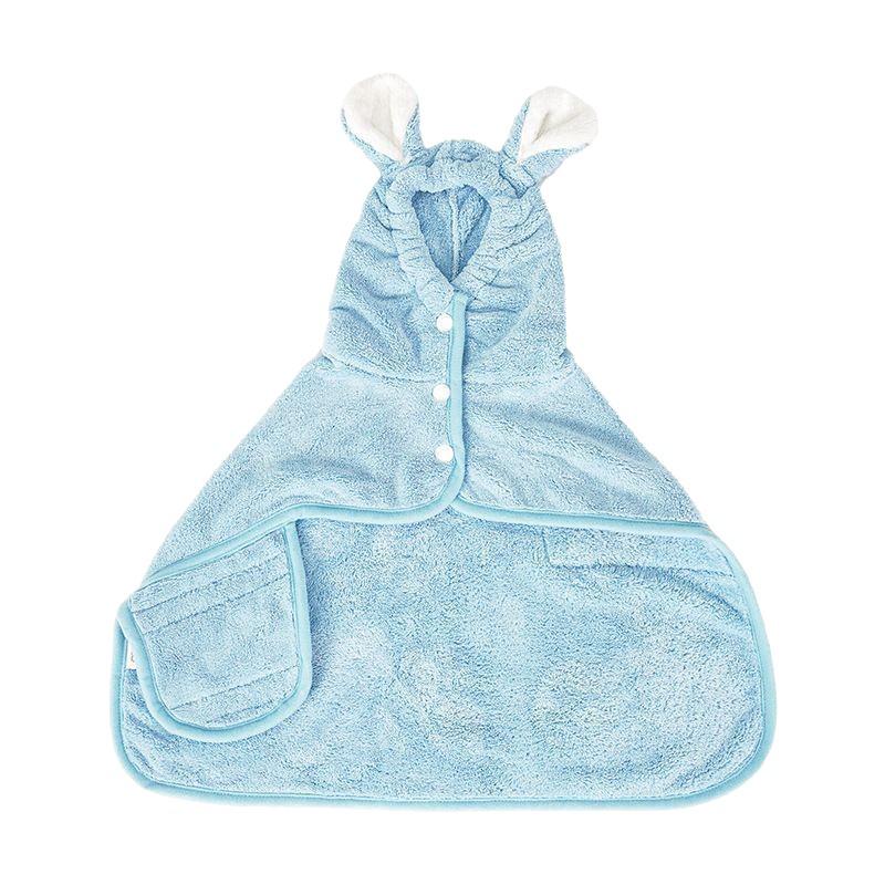 Pet Bathrobe: Quick-Drying, Super Absorbent Hooded Towel for Dogs & Cats