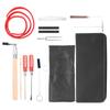 Piano Tuning Tool Hammer Measuring Ruler Stop Belt Screwdriver Soundproof Fork Storage Bag