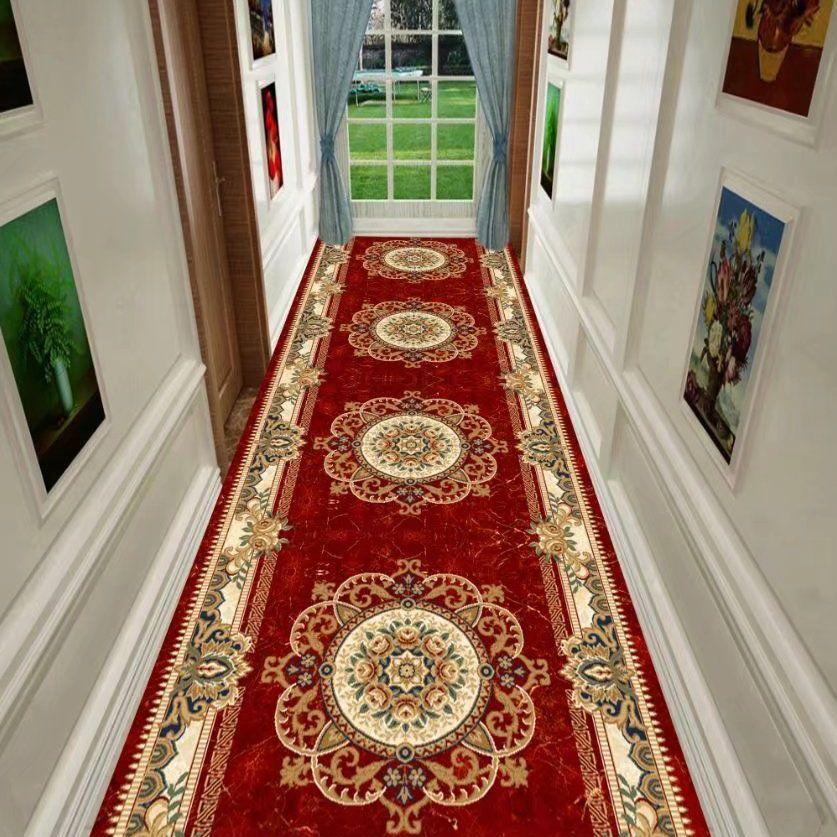 WTEMPO Long Carpet Corridor Stairway Hotel Kitchen Carpe Door Mat Foot Mat Door Mat Entrance Mat