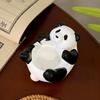Adorable 3D Gypsum Cartoon Panda Candle Holder - Handmade Scented Candlestick Long-lasting Fragrance Ambience Decor Gift