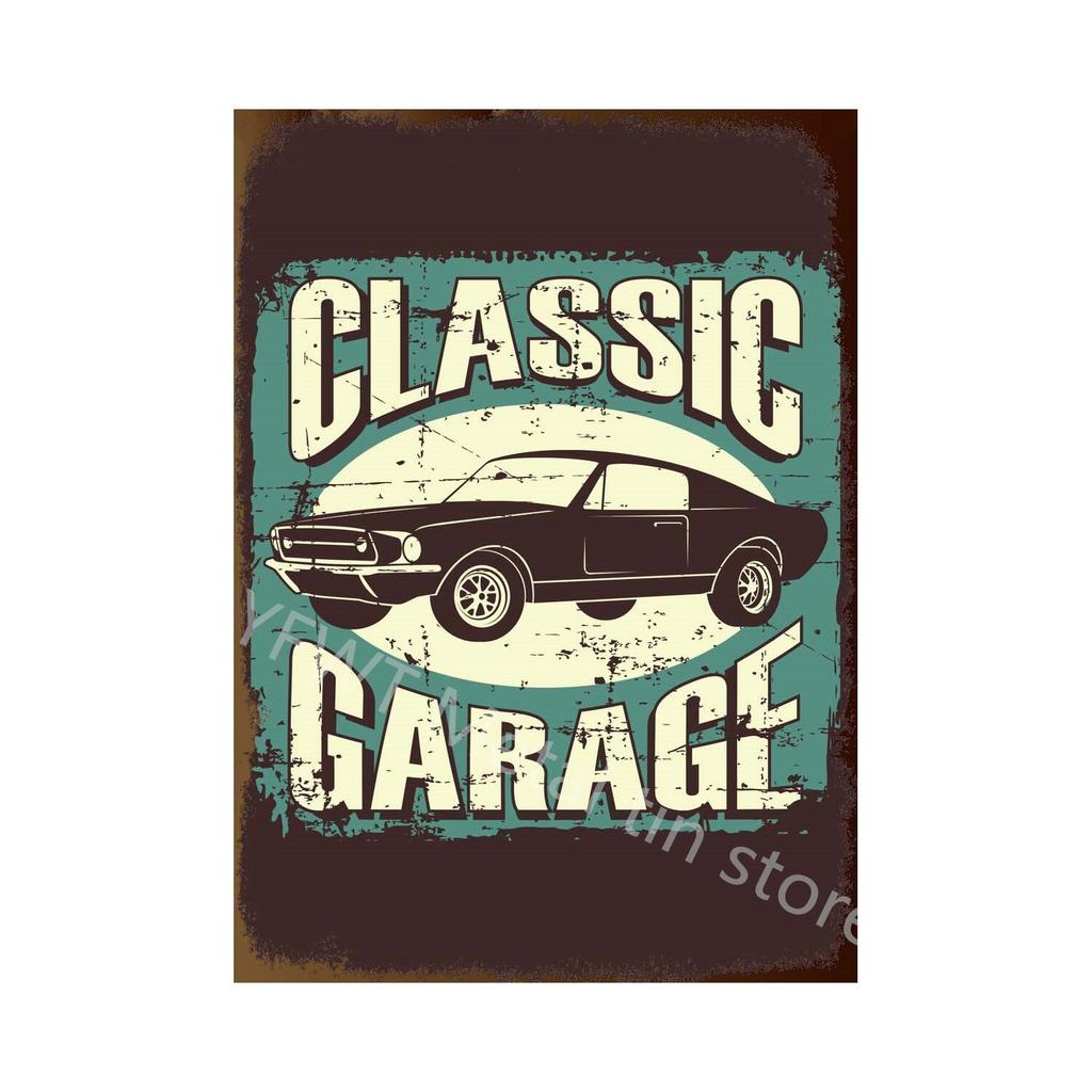 Retro Car Beer Vintage Metal Tin Sign Poster  Perfect for Bar Cafe Kitchen Balcony Decor  Classic Wall Signs for Home Decor