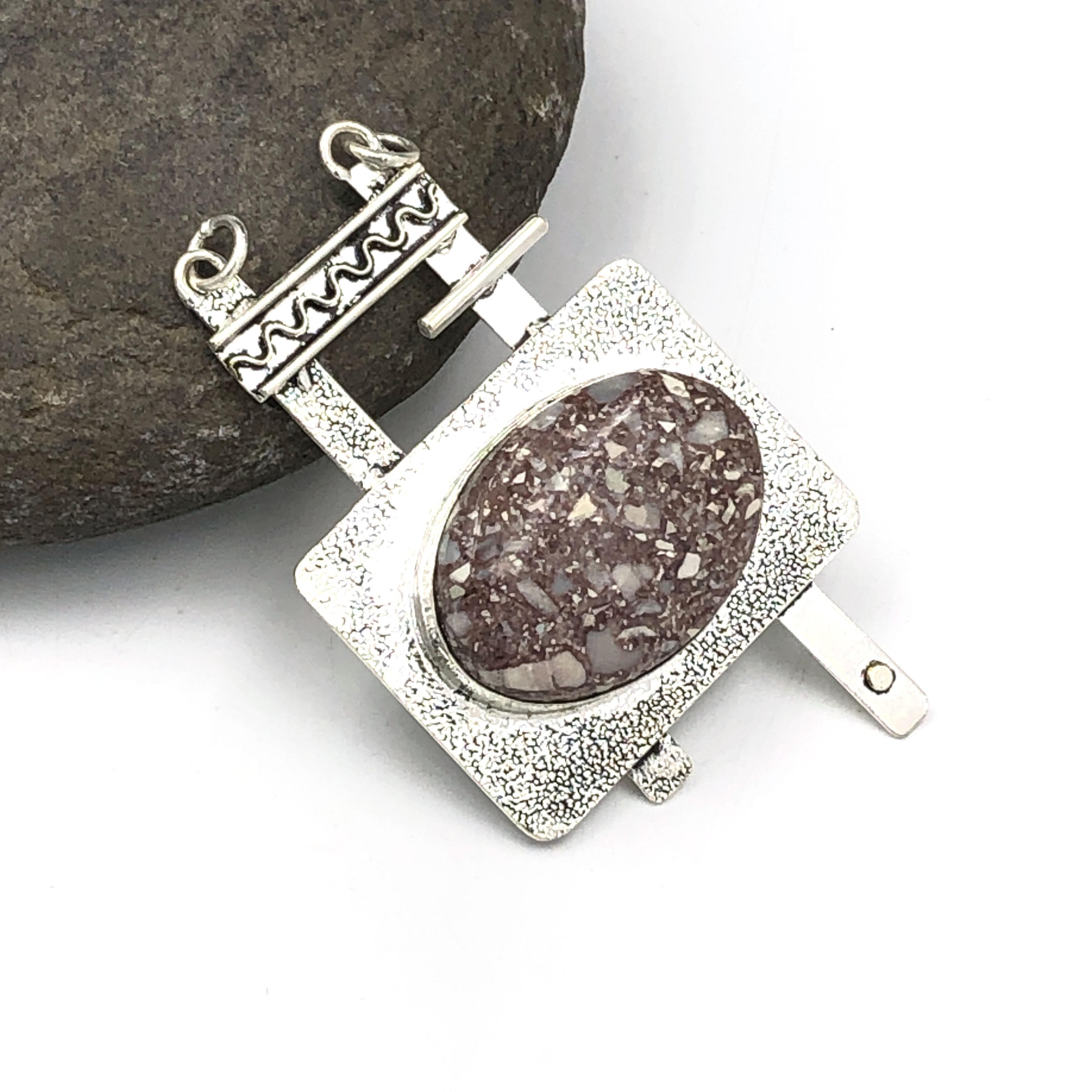 

Natural NA Gemstone 925 Sterling Silver Jewelry Designer Pendant 2.82 AJP-127