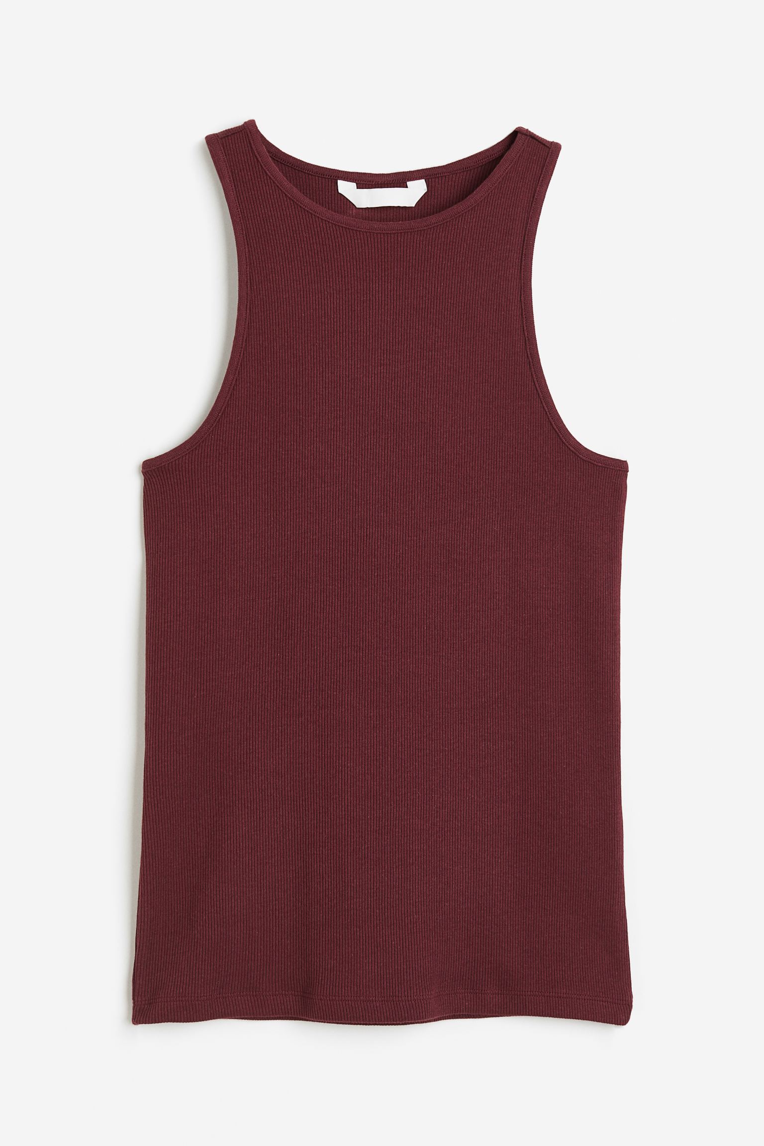 

Топ жилета в рубчик