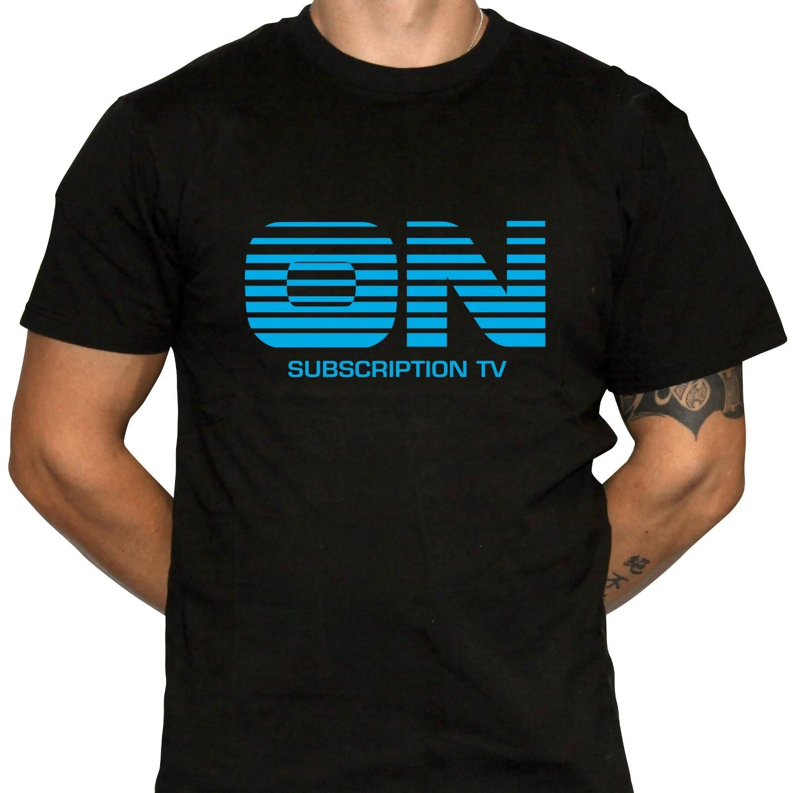 ON TV Subscription Television Tshirt - Defunct TV Service - 100% Cotton T-Shirt XS