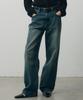 NOIRER FOR WOMAN Classic Straight Denim Pants (Blue)