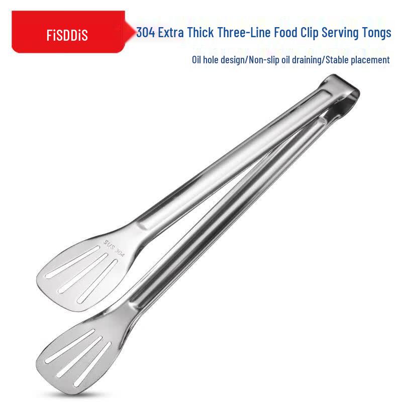 304 Stainless Steel Food Tongs