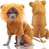 Pet Dog Dog Clothes Cat Autumn and Winter Four-legged Cotton-padded Coat