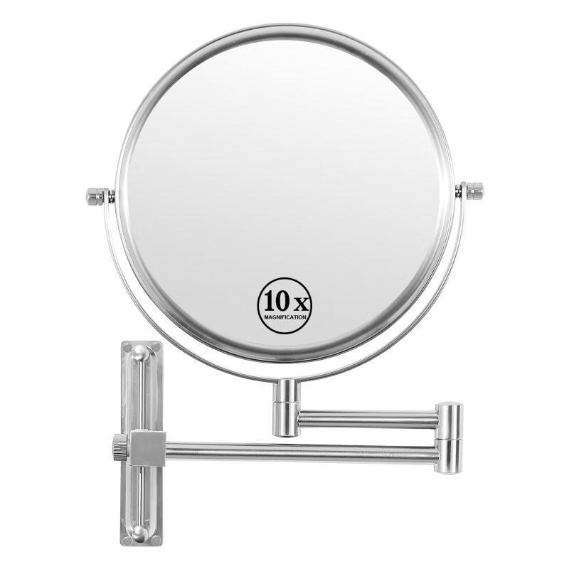 Handun 8-inch Wall-Mounted Extendable Makeup Mirror