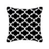 Furniture Life Peach Skin Velvet Pillow Cover Nordic Style Geometric Pattern Office Sofa Cushion Cover