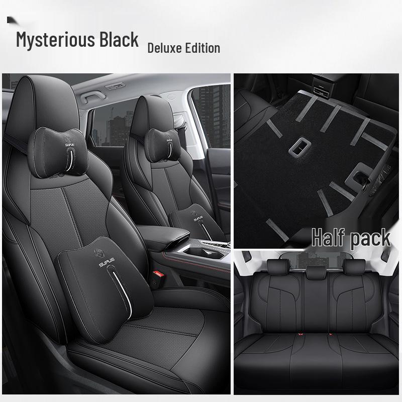 DJGY Car Seat Cushion: Fits Changan Auchan Z6, Sports Leather, All-Season Use