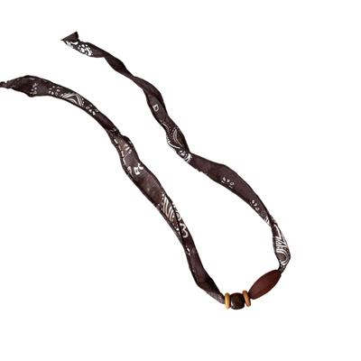 Stylish Scarf Necklace Elegant Adjustable Neck Wrap Soft Cloth Fabric Neckcahin Lightweight Accessory For Women