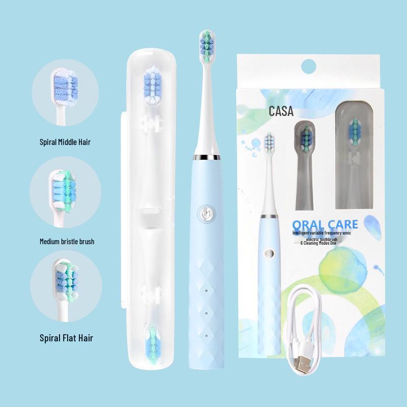 Beinuo Smart Sonic Electric Toothbrush for Adults - Soft Bristles & Rechargeable
