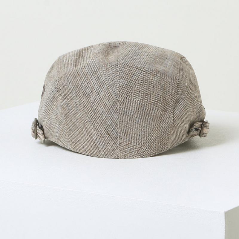 DakS Men S Brown Logo Hunting Cap Dbhe4e754w3