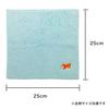 Kyosuke Japanese-made Hand Towel, Imabari-made, 100% Cotton, Approx. 25 x 25 cm, Matcha Green Tea, Roll Cake, Green, Kurumin, Japanese Pattern, Food