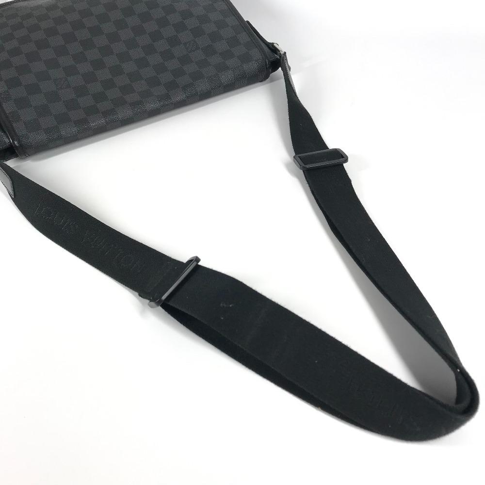 Louis Vuitton N58029 Damier Graphite Daniel MM Daniel MM Messenger Shoulder Bag
