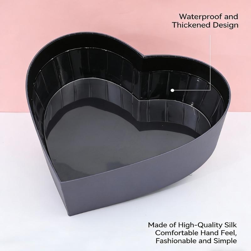 Heart Shaped DIY Flower And Fruit Packaging Box For Weddings And Special Event