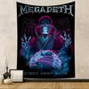 Vintage Megadeths Heavy Metal Rock Band Hanging Bohemian Tapestry Hanging Tarot Hippie Wall Rugs Dorm Japanese Tapestry