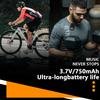 Bike Bluetooth Speakers Portable Dual Pairing FM Radio TF Card Support Wireless Collar-clip Speaker for Cycling Hiking Camping