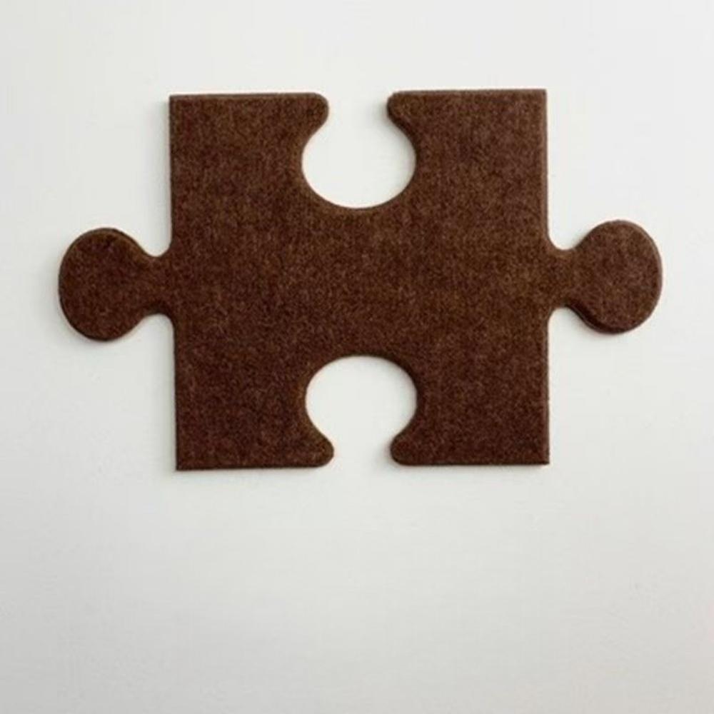 1PC Felt Bulletin Board Tiles DIY Jigsaw Wall Panels Creative Wall Decor for Playroom Bedroom Photo Background Display