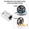SHGO-RGB/RGBW Contrôleur LED Bluetooth Contrôleur de Bande LED RGB Contrôle par Application Téléphone Pour Bandes LED RGB 5050 3528