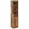 VidaXL Highboard 37.5x35x180 Cm Old Wood Engineered Wood, Cabinet, Sideboard, High Storage Cabinet, 861677