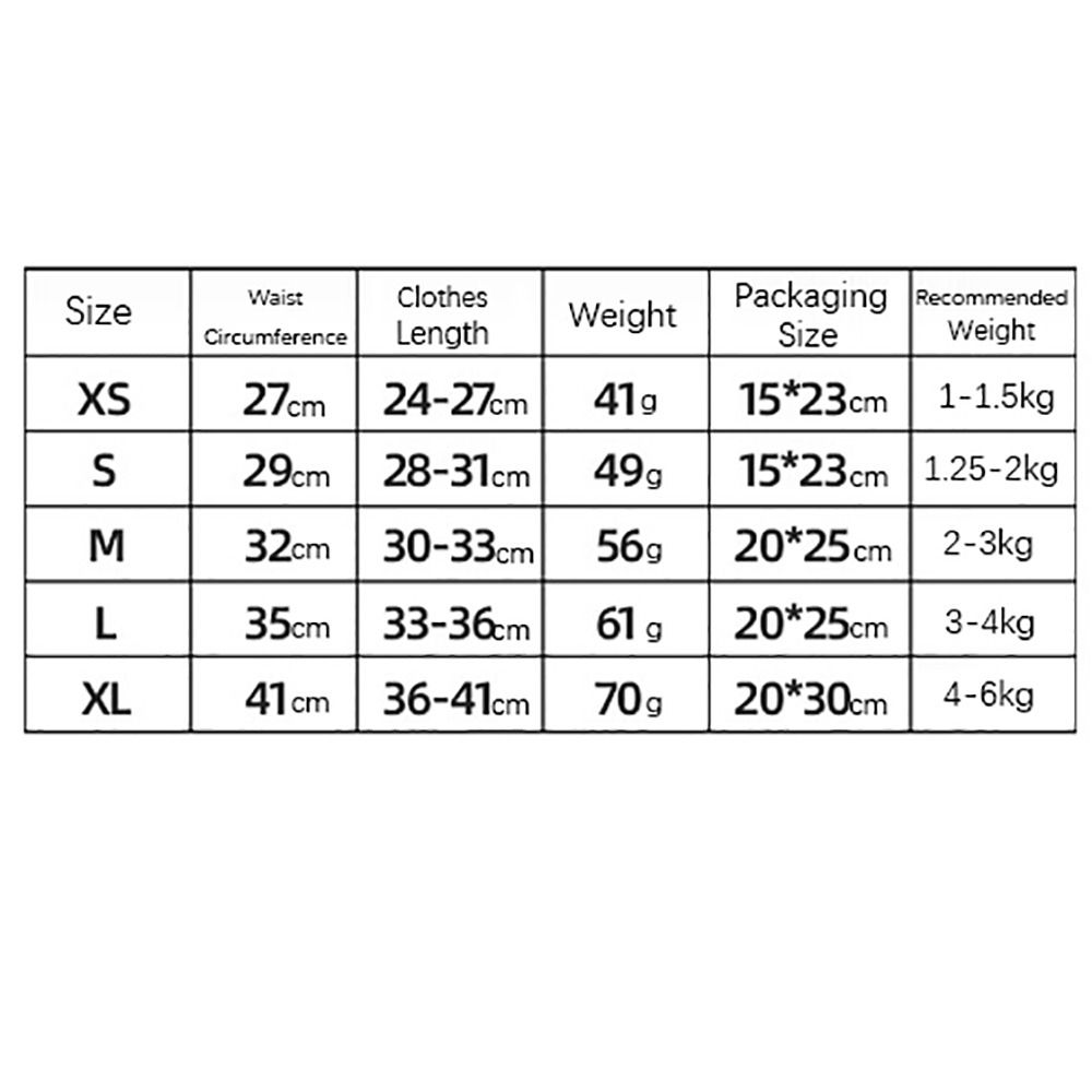 XS~XL Dog Physiological Pants Polyester Dog Menstrual Pants Breathable Puppy Underwear Briefs  Dog