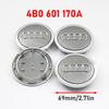 For Audi  A84Pcs 60mm 61mm 68mm 69mm 77mm Car For Audi A5 A4 A6 A6L A8 Q7 A4L A3 Q5L A1 A3 C5 A6 Q7 Emblem Wheels Hub Cap Set Rim Dust Cover