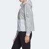 Adidas Kangaroo Pocket Hoodie Jacket Women Tops Sky-Blue FK3223