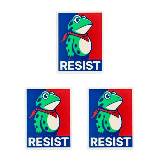 1/2Pcs Resist Frog Wall Decoration 3D Printed Vintage Attitude Frog Wall Art Sculpture Hilarious Home Office Living Room Wall Hanging Ornament