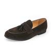 Fashion Brand Fashion Purple Dress Tassels Loafers Male Business Flats Office Casual Suede Leather Shoes Mens Comfortable Dress Shoes