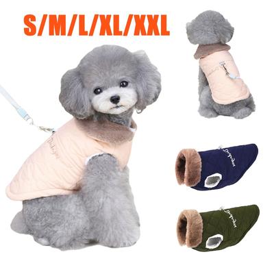 Warm Pet Dog Coats Jacket Outdoor Clothes Waterproof Winter Vest Puppy Coat